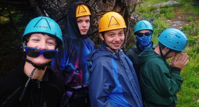 rock climbing course for teens